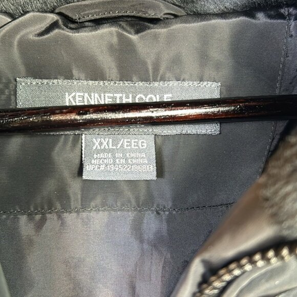 Kenneth Cole Reaction Heavy Hooded Puffer Coat Size XXL excellent like new - Picture 2 of 7